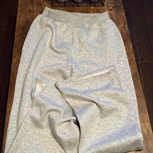 Womens flagged joggers size L